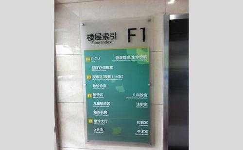 醫(yī)院標識牌設計的四大要點，你知道嗎？